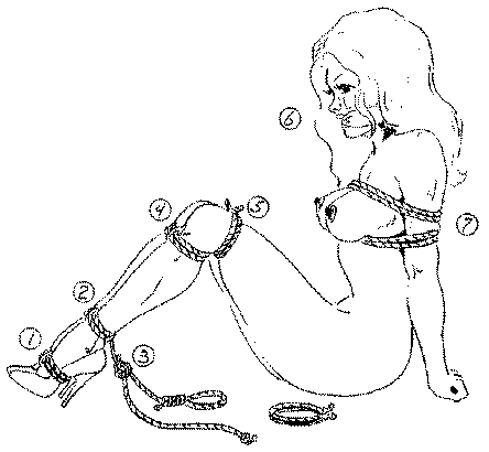 Self Bondage Hogtied